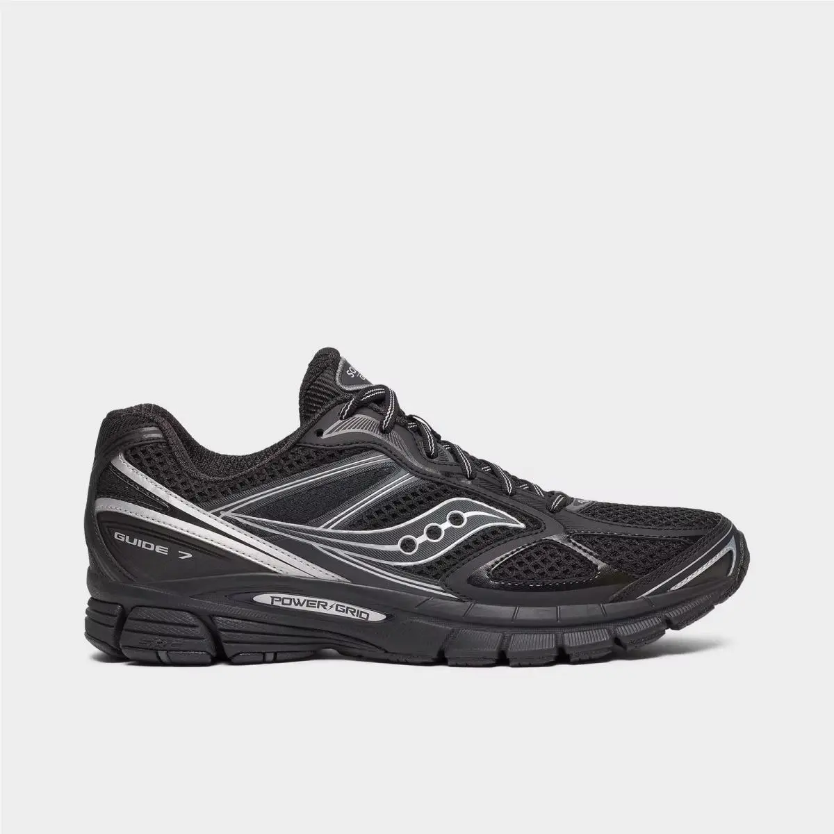 Men`s Saucony Progrid Guide 7 Black/silver S7093616 001