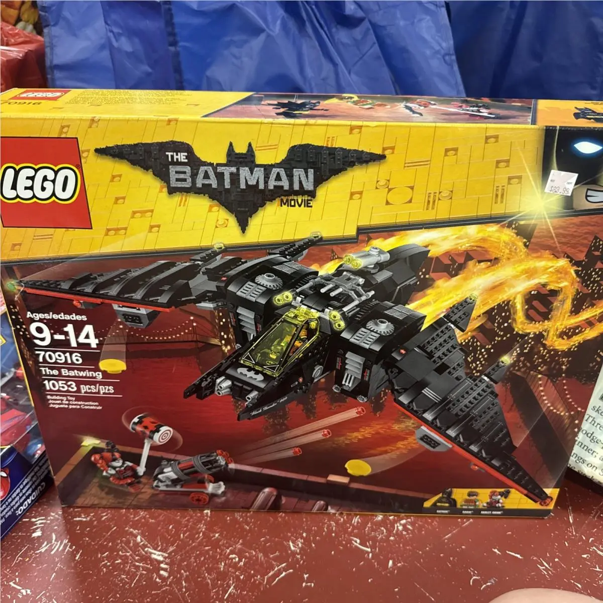 Lego The Lego Batman Movie: The Batwing 70916 . Box Has Dent