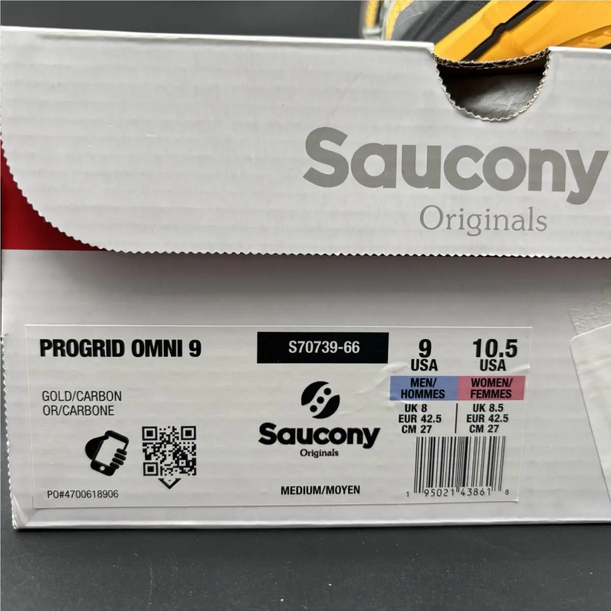 Saucony shoes - Saucony Progrid Omni 9 - Progrid Omni - Gold 11