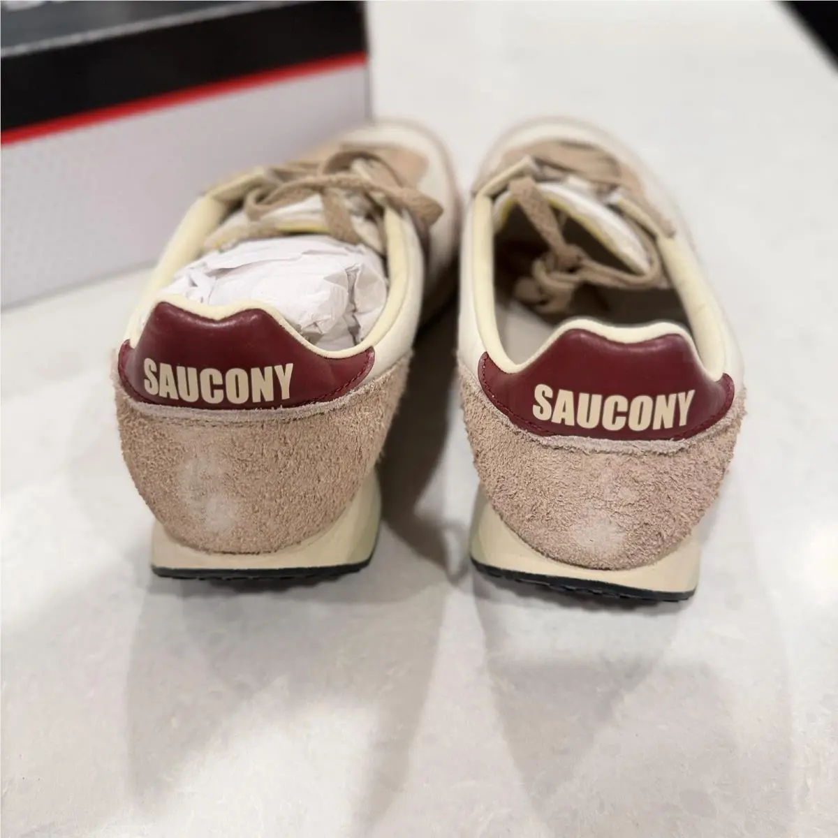 Saucony shoes - Saucony Trainer 80 - Trainer - S70883-2 - Brown Red 2