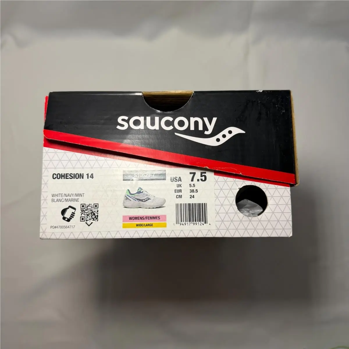 Saucony shoes - Saucony Cohesion 14 - Cohesion - S10629-7 - White (UPC: 194917991244) 8