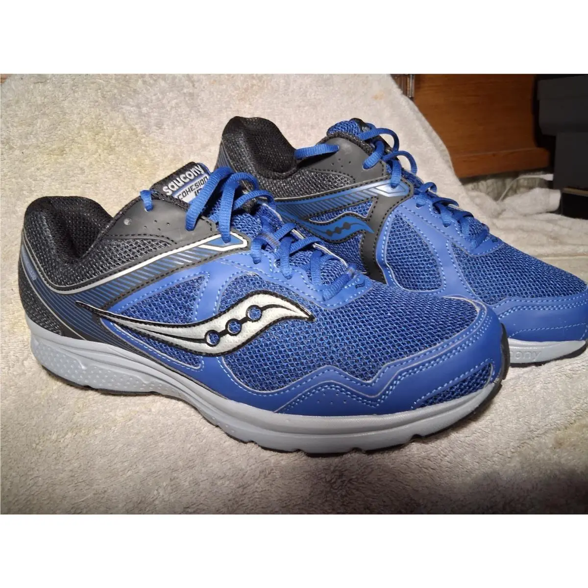 Saucony Grid Cohesion 10 Men`s Breathable Low Top Lace-up Running Shoes S25343-3