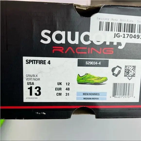 Saucony shoes - Saucony Spitfire 4 - Spitfire - Black 6