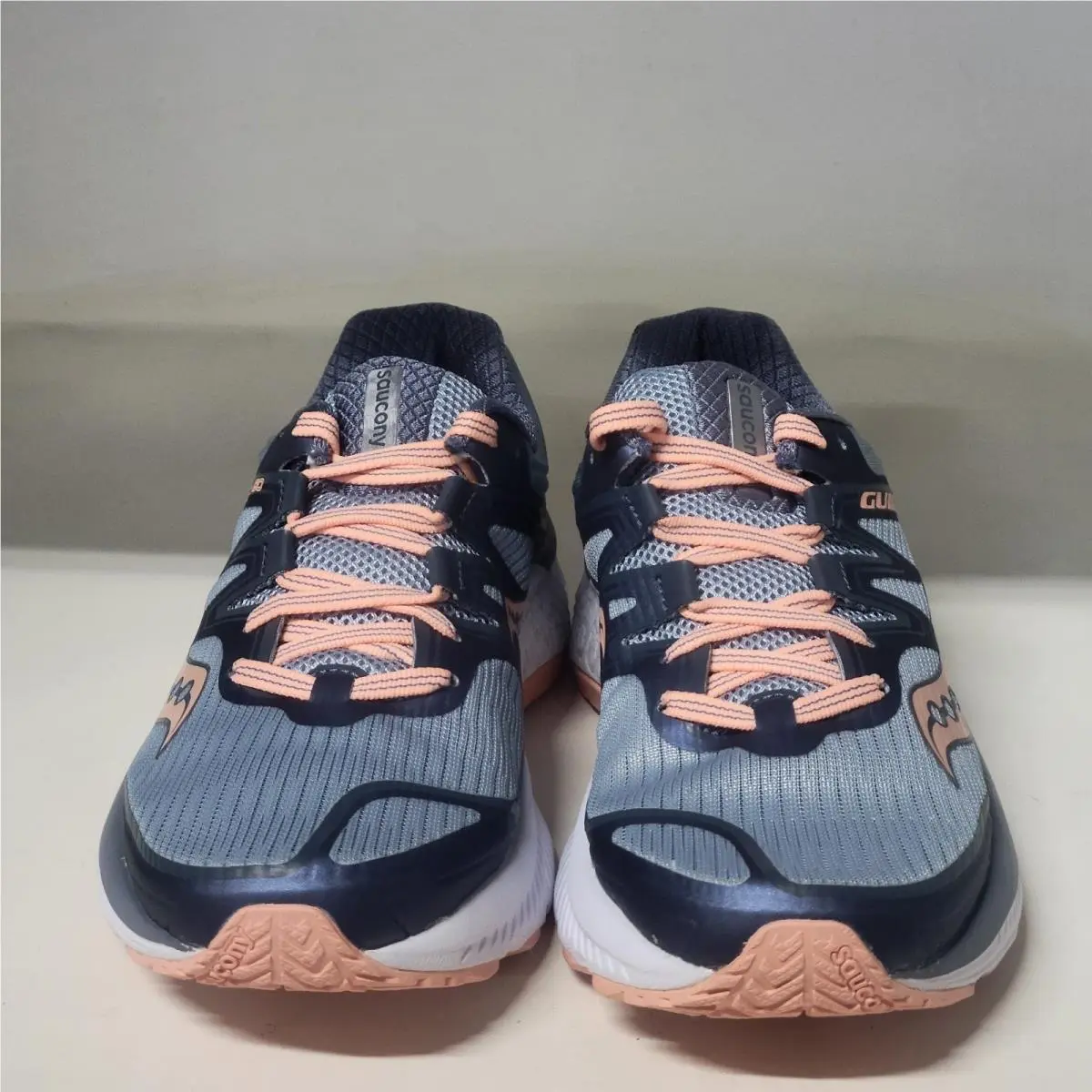 Saucony shoes - Saucony Guide Iso - Guide Iso - Slate/Peach (UPC: 884547878717) 1