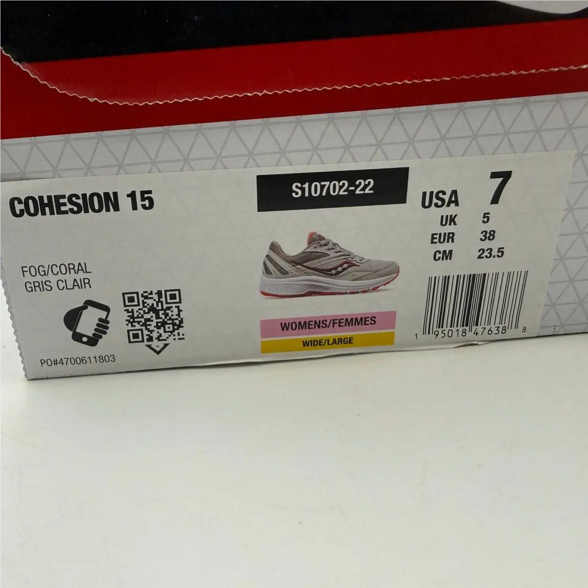 Saucony shoes - Saucony Cohesion 15 - Cohesion - Gray 5