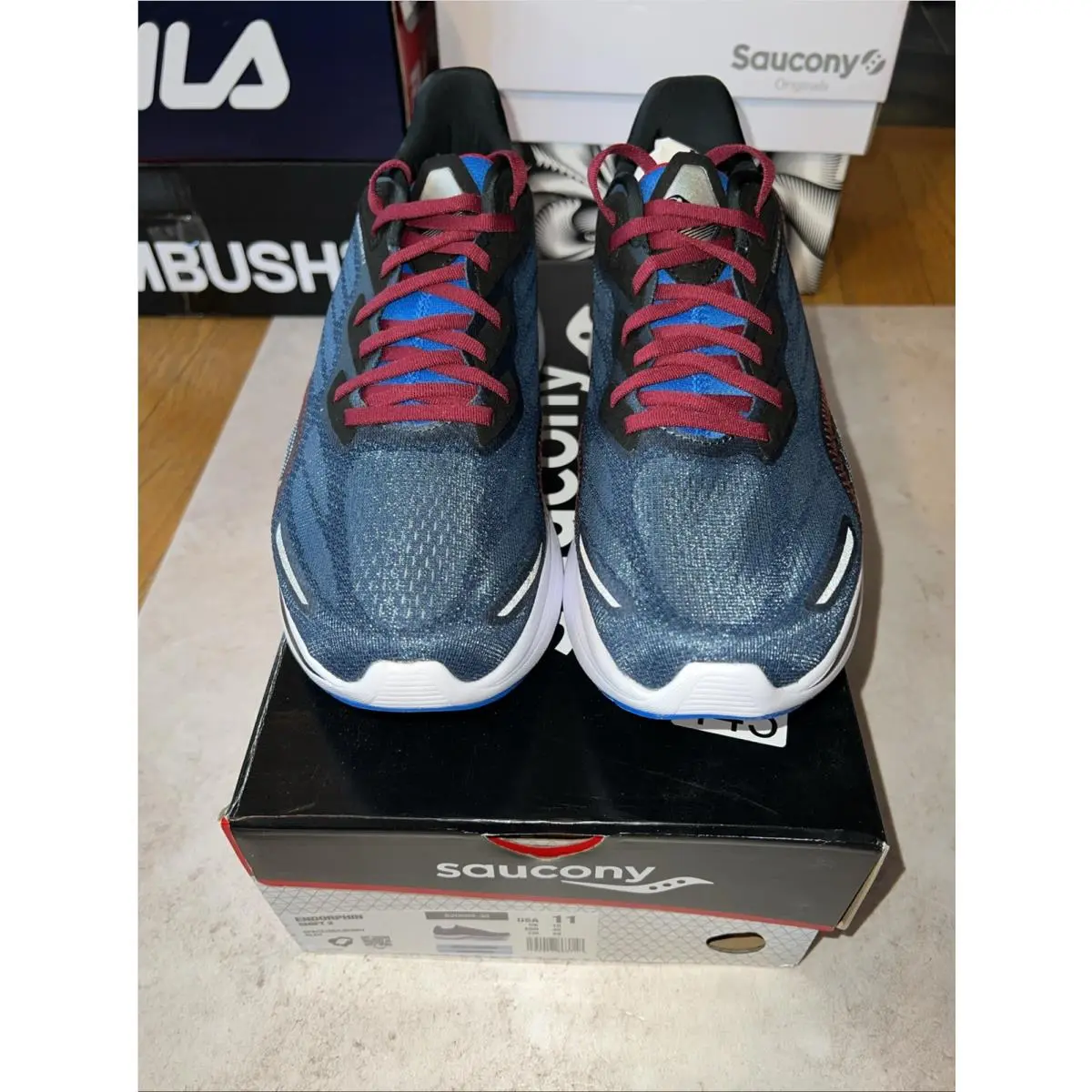 Saucony shoes - Blue (UPC: 194917863718) 0