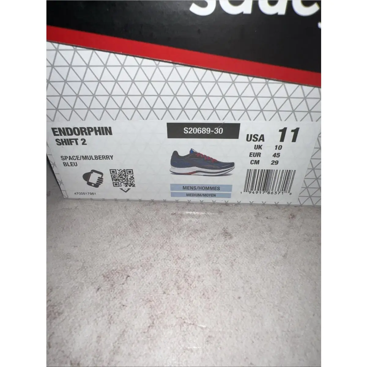 Saucony shoes - Blue (UPC: 194917863718) 4