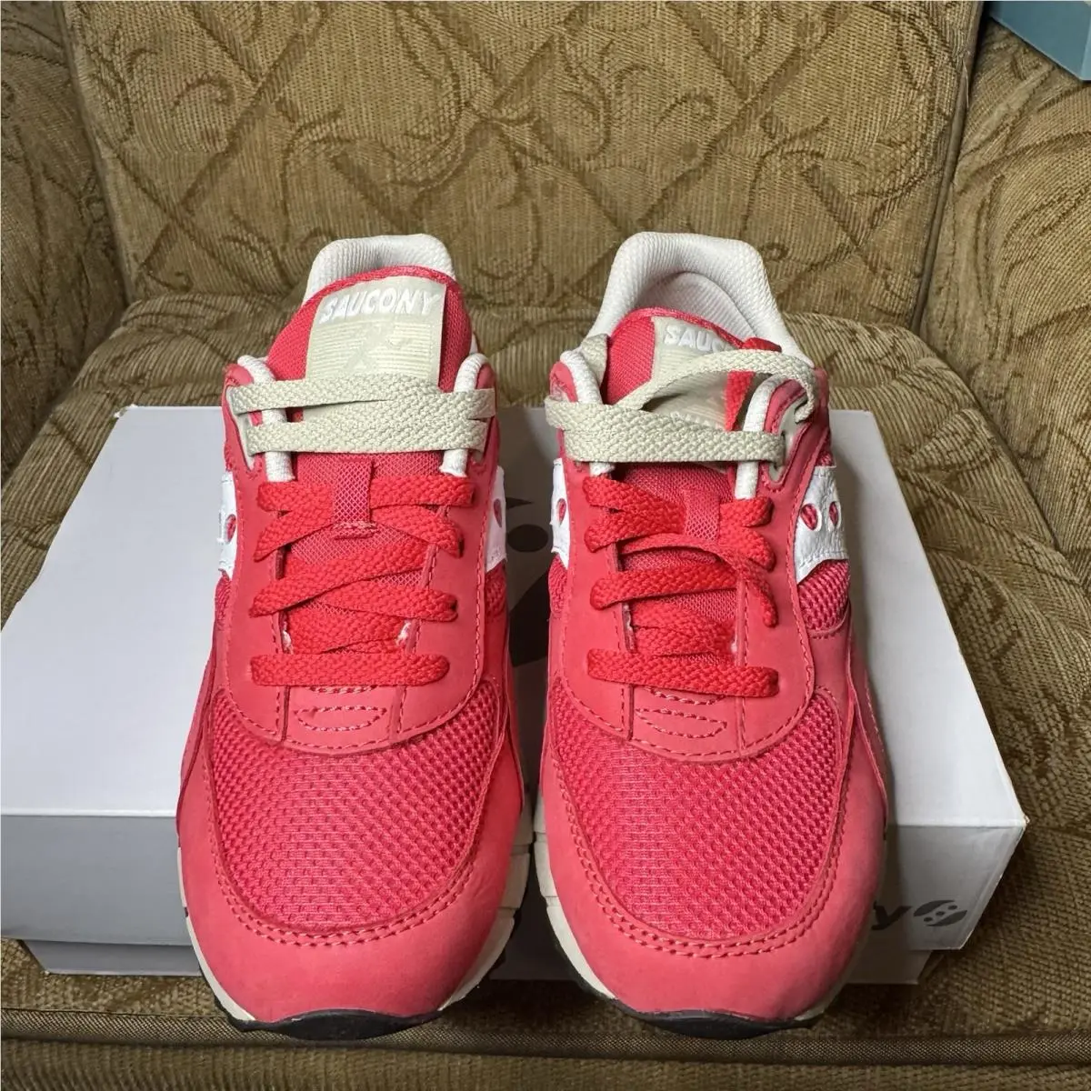 Saucony shoes - Saucony Shadow 6000 - Shadow - S70785-3 - Red/white 2