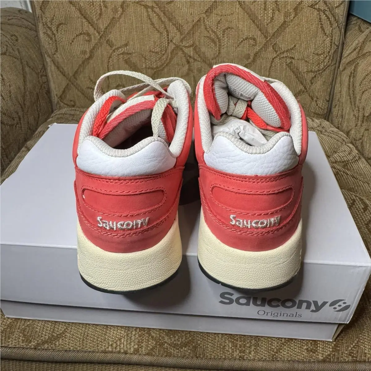 Saucony shoes - Saucony Shadow 6000 - Shadow - S70785-3 - Red/white 3