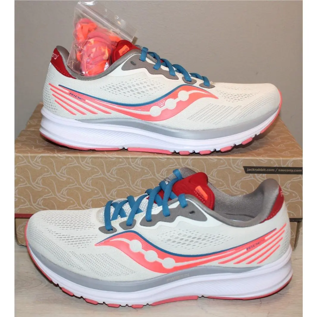 Saucony X Jack Rabbit Ride 14 Jackalope Rouge Women`s Shoes Size 9