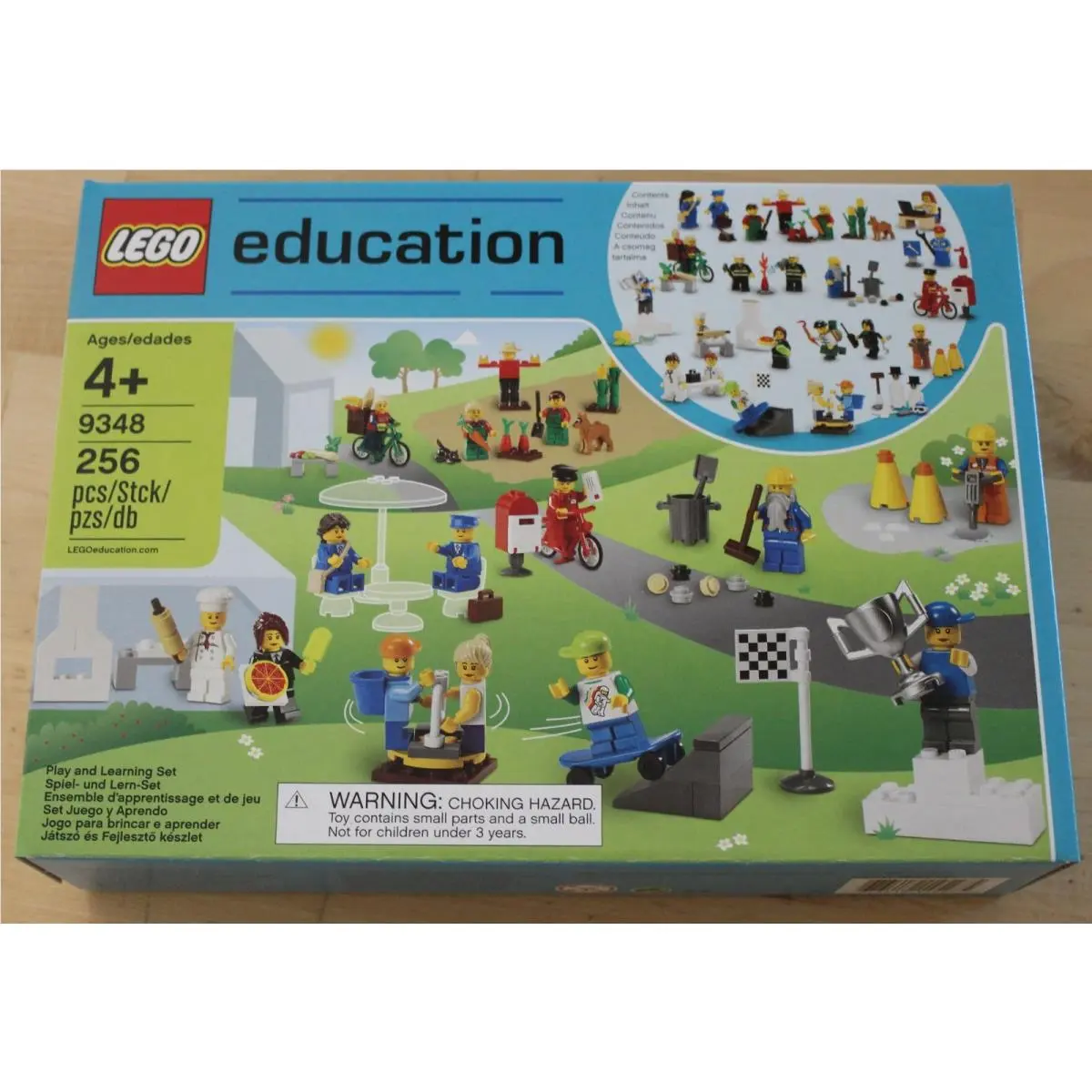 New/sealed/shelf Wear Lego 9348 Education Play and Learning Set