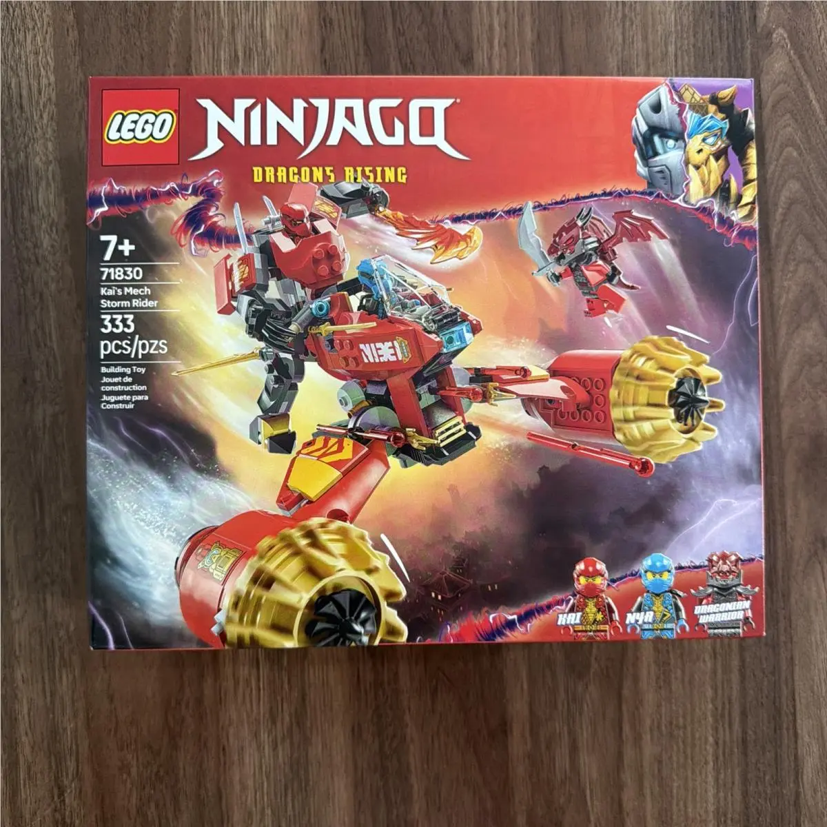 Lego Ninjago Kai`s Mech Storm Rider Action Figure Building Toy 71830