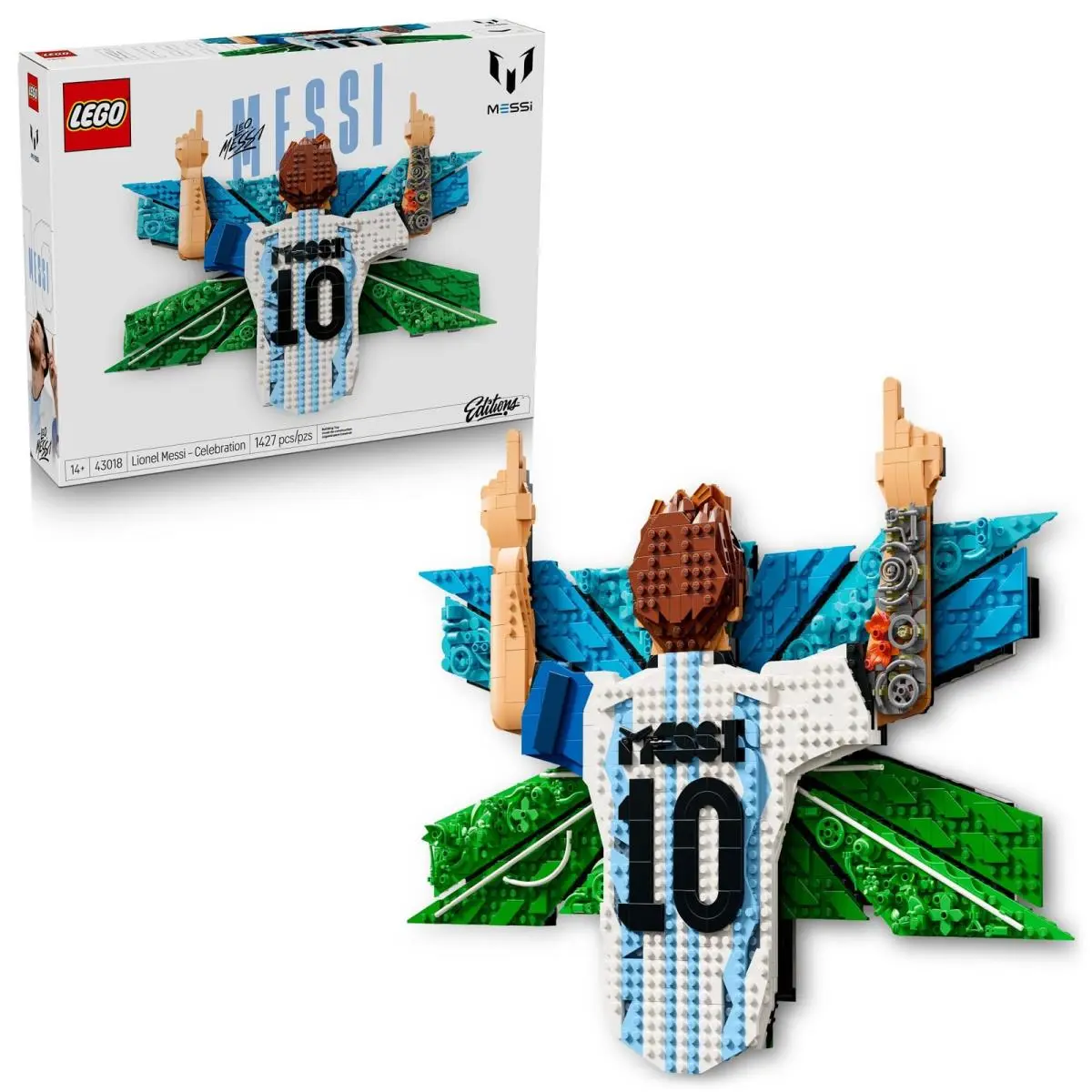 Lego Editions Lionel Messi Celebration - Building Set For Boys Girls Ages 14+