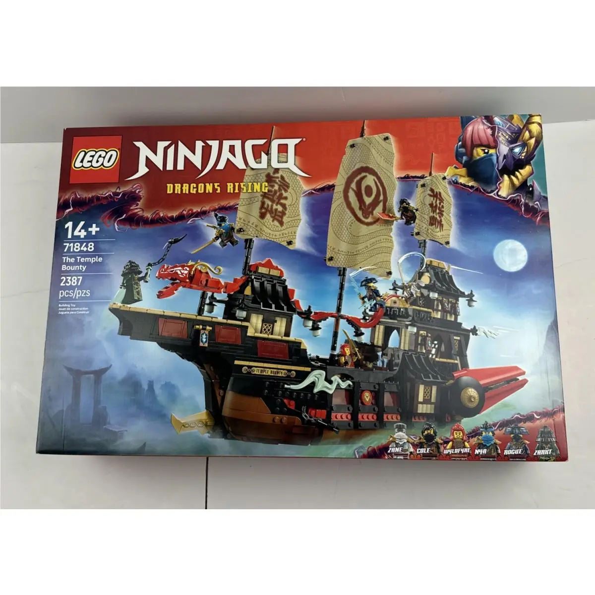 Lego Ninjago 71848 The Temple Bounty Ship Retired Set