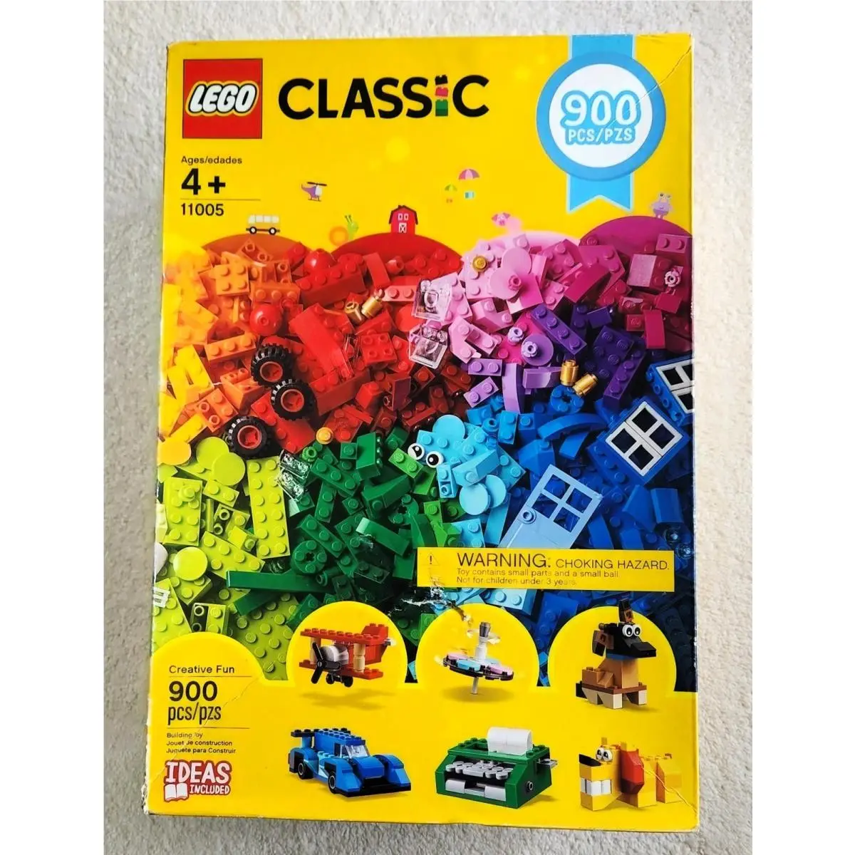 Lego Classic Set 11005 Creative Fun Retired 900 Pc
