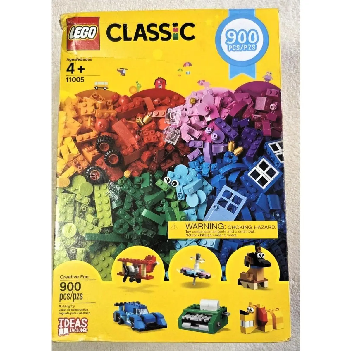 Lego Classic Set 11005 Creative Fun Retired 900 Pc