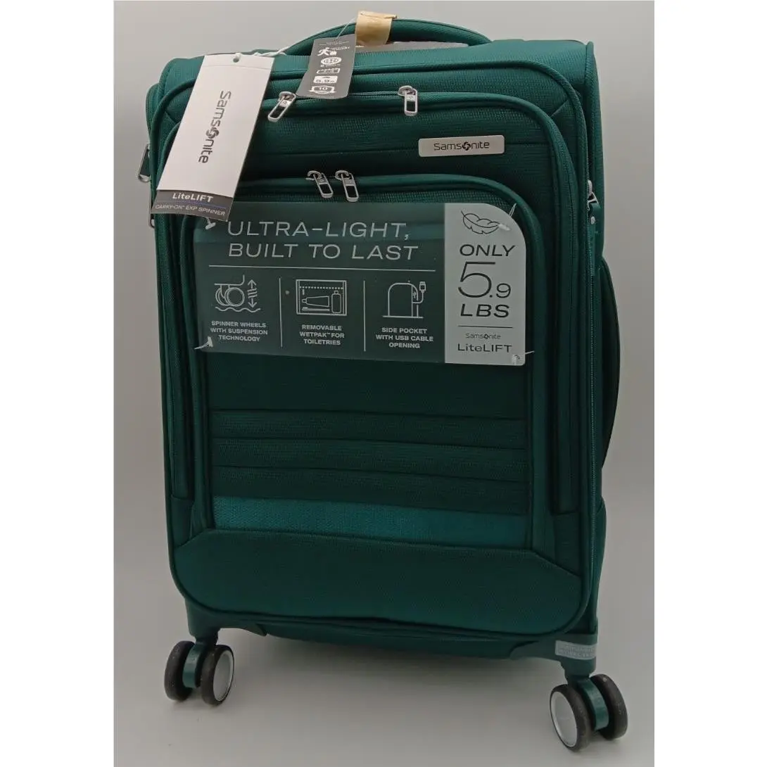 Samsonite Carry-on Soft-sided Expandable 21-Inch Element Bistro Green