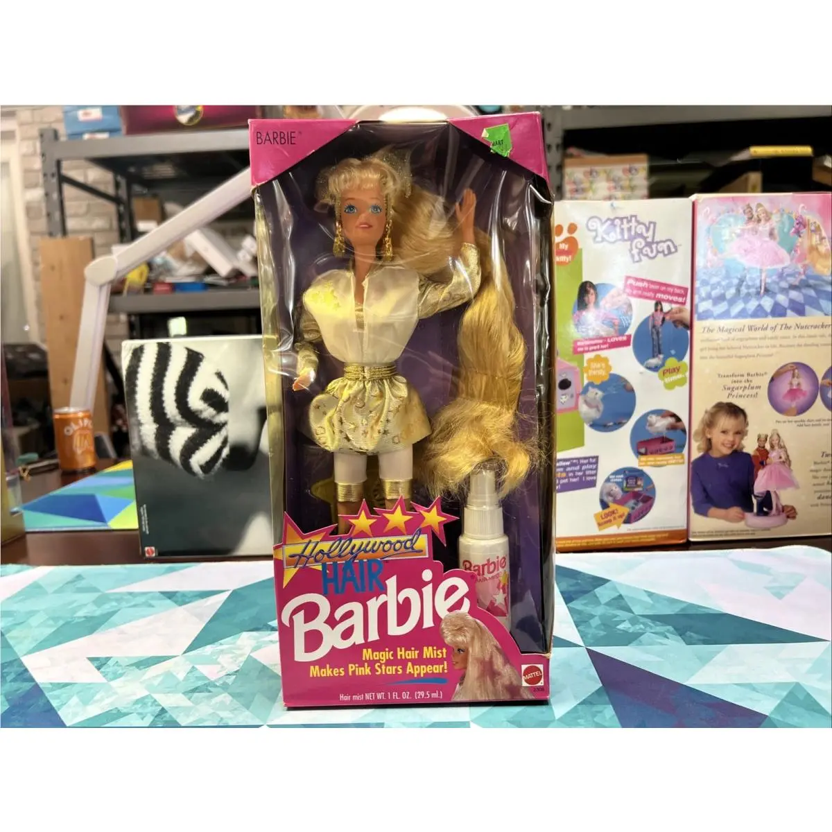 Barbie Hollywood Hair Barbie Doll 1992 Mattel 2308 IN Package