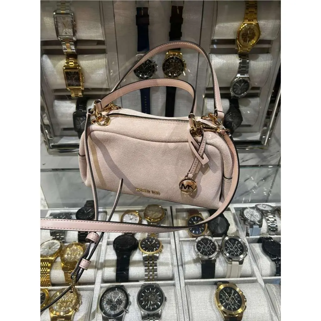 Cecily Women Small Crossbody Leather or Pvc Purse Bag Handbag Purse POWDER BLUSH by Michael Kors