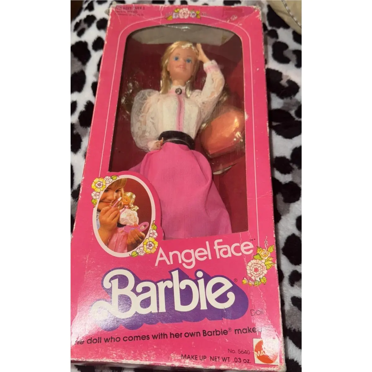 Angel Face Barbie Doll 1982 Vintage Blonde Box 5640 Nrfb Mattel