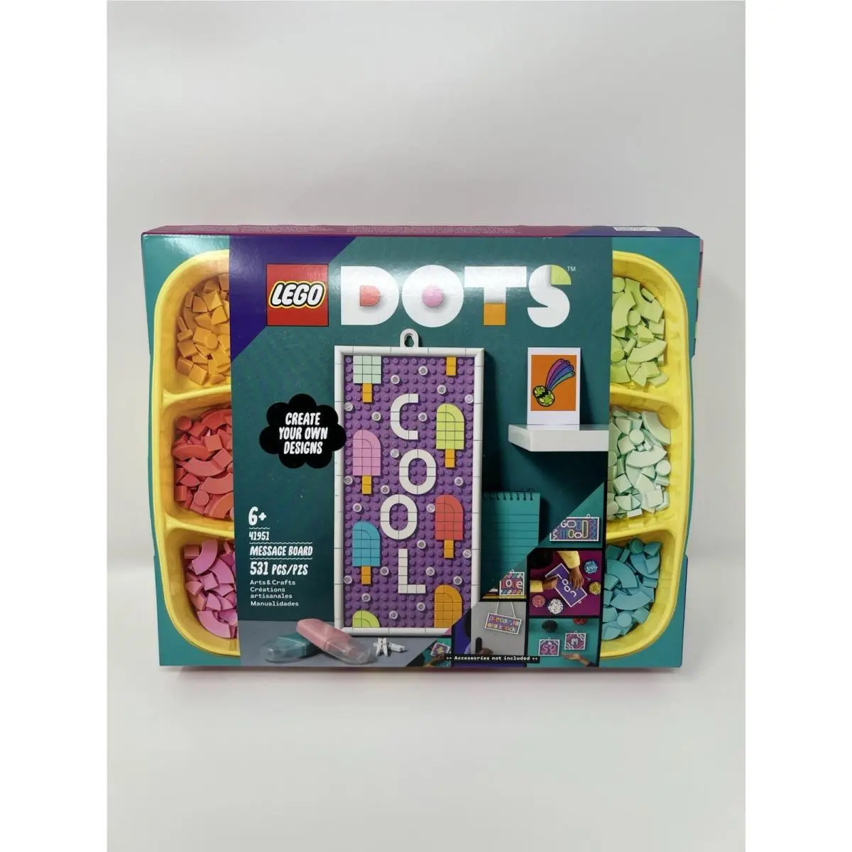 Lego Dots Message Board 41951 Create Your Own Design Retired Set