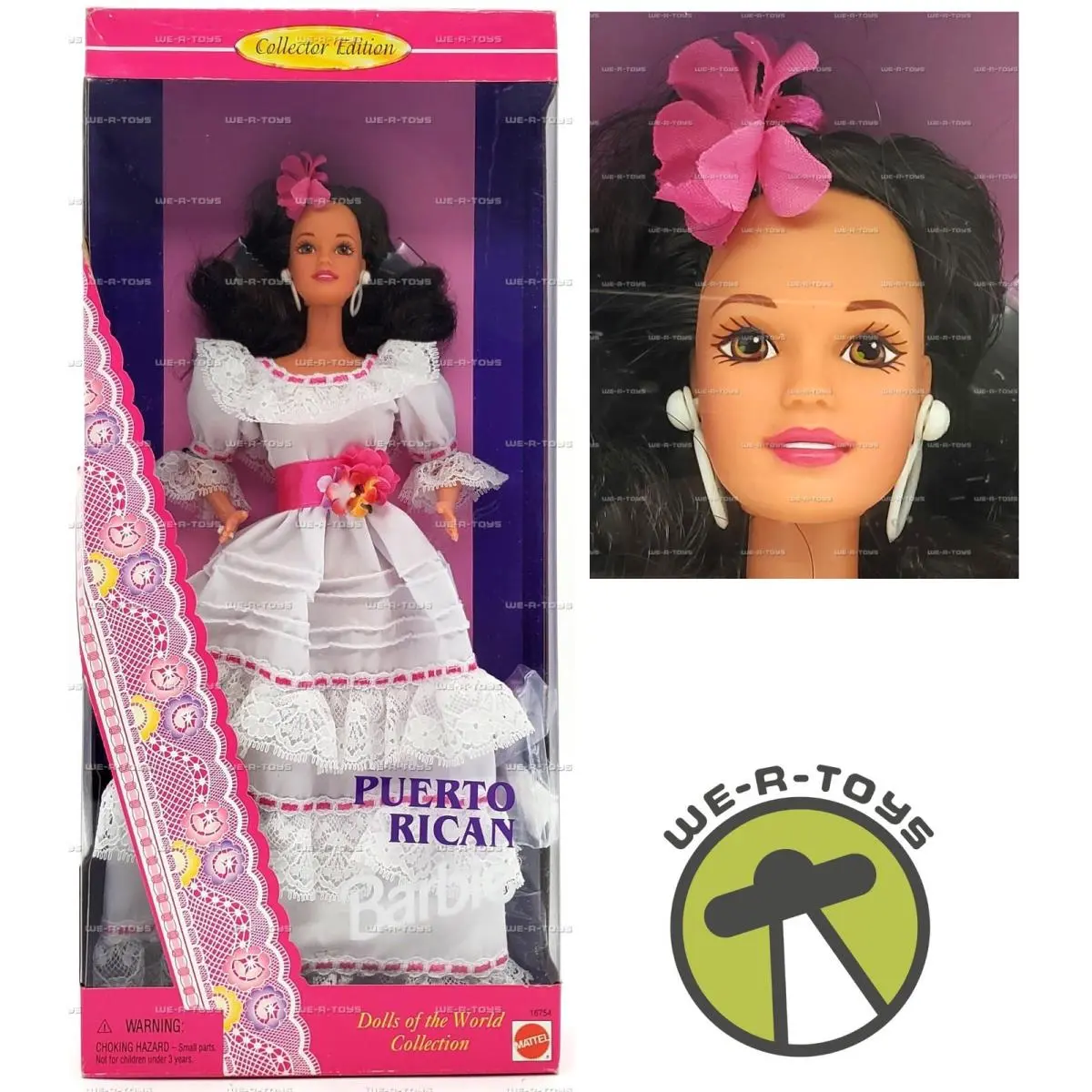 Barbie Dolls of The World Collection Puerto Rican Doll 1996 Mattel 16754