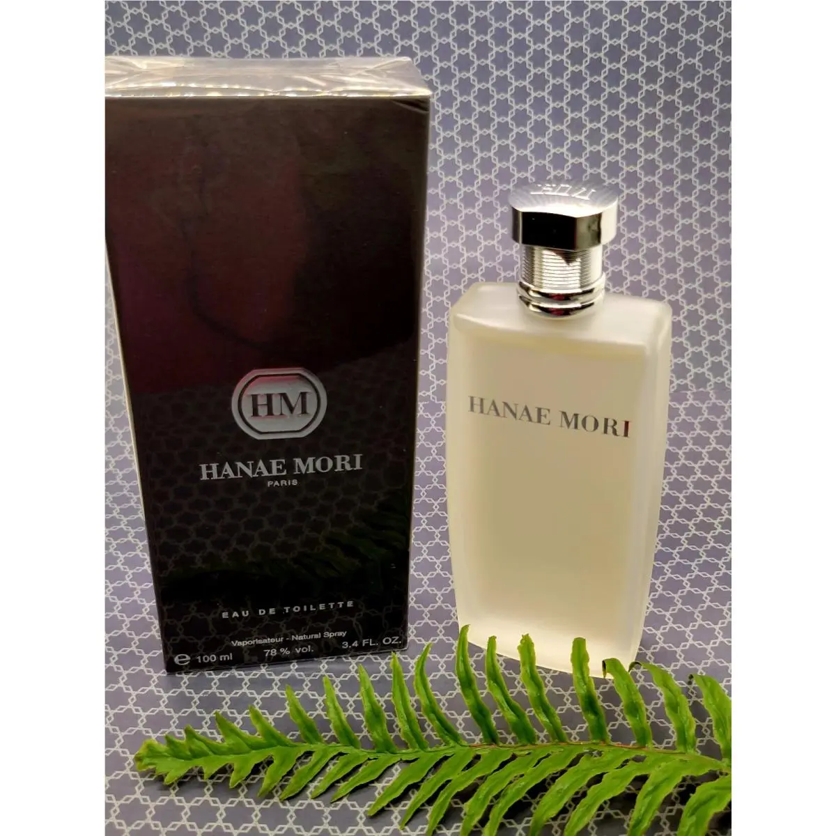 HM   Paris 3.4 oz 100ml Edt For Man Spray Old Formula by Hanae Mori
