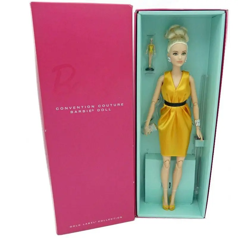 Nrfb 2017 Barbie Paris Festival Convention Couture Doll Mini DWF62 Only 500 Made