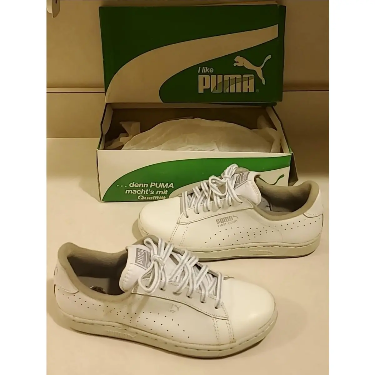 Puma shoes - PUMA First Court - First Court - White 3