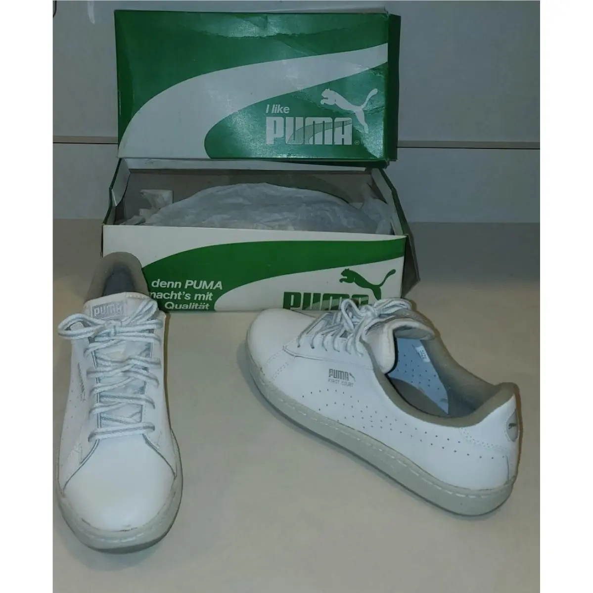Puma shoes - PUMA First Court - First Court - White 4