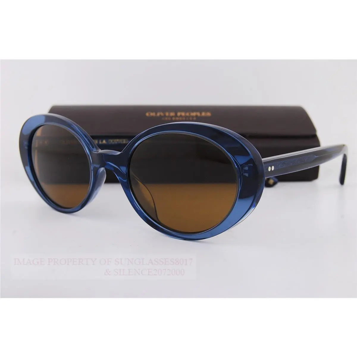 Sunglasses OV 5565/SU 179353 Lumar Tetsukon Blue/brown by Oliver Peoples
