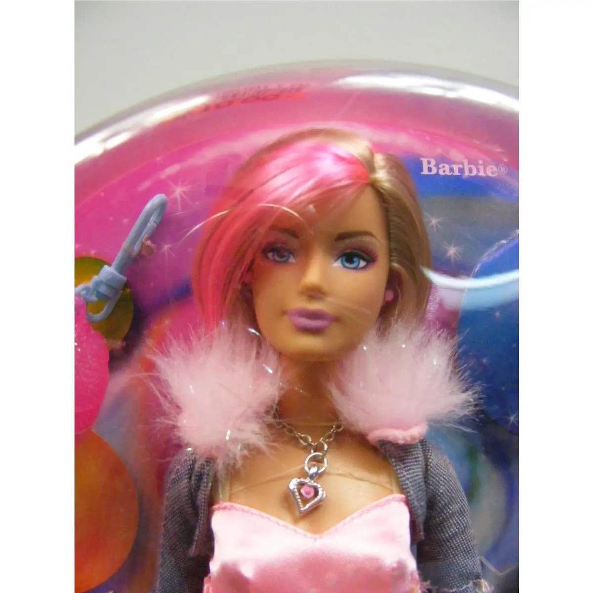Mattel Barbie Fashion Doll 2008 Candy Glam + Lip Gloss Box Nos B-2