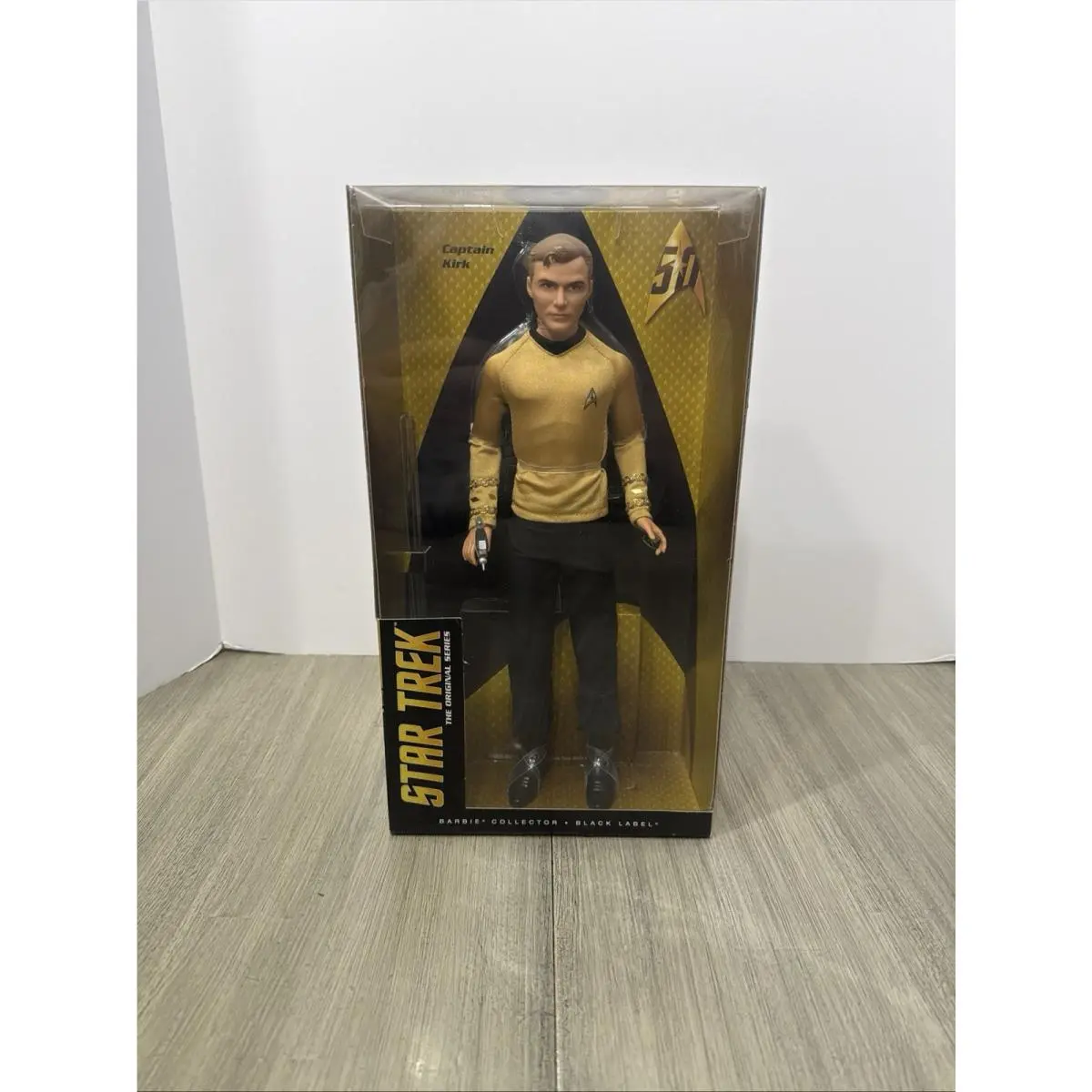 2016 Barbie Black Label Collection - Star Trek Tos Captain Kirk 12 Inch Doll
