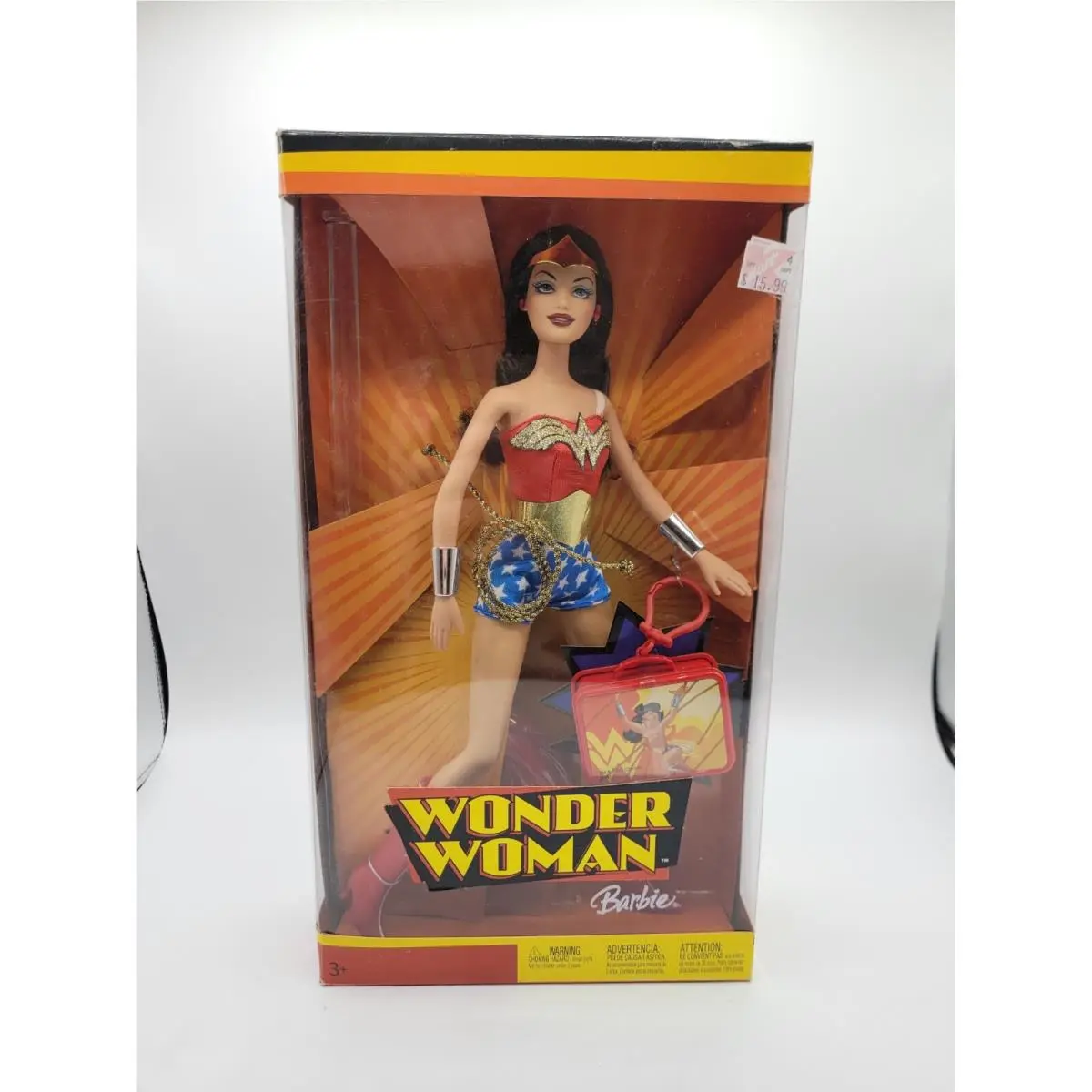 Vintage Barbie as Wonder Woman Doll DC Comics Superhero 2003