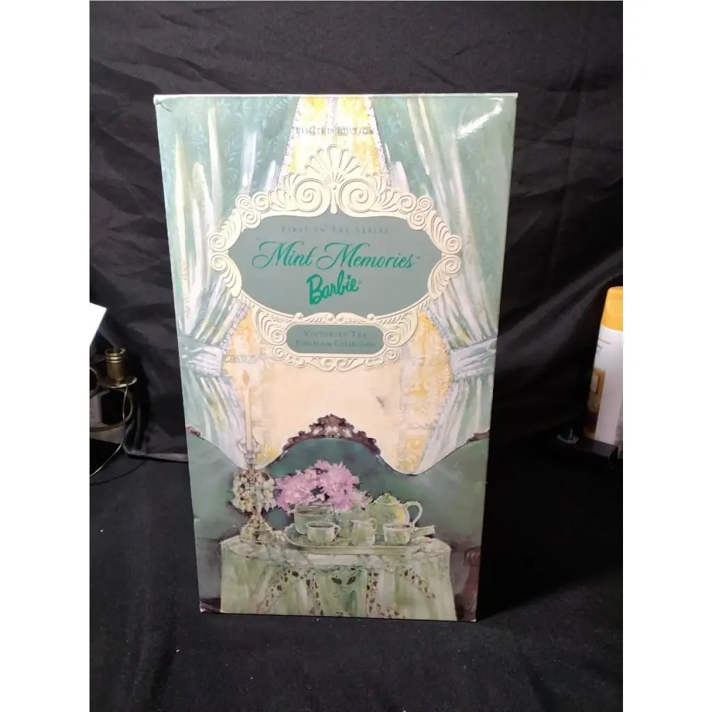 `98 Mint Memories Barbie Doll Porcelain Victorian Tea Collection Cib 20983 Nrfb