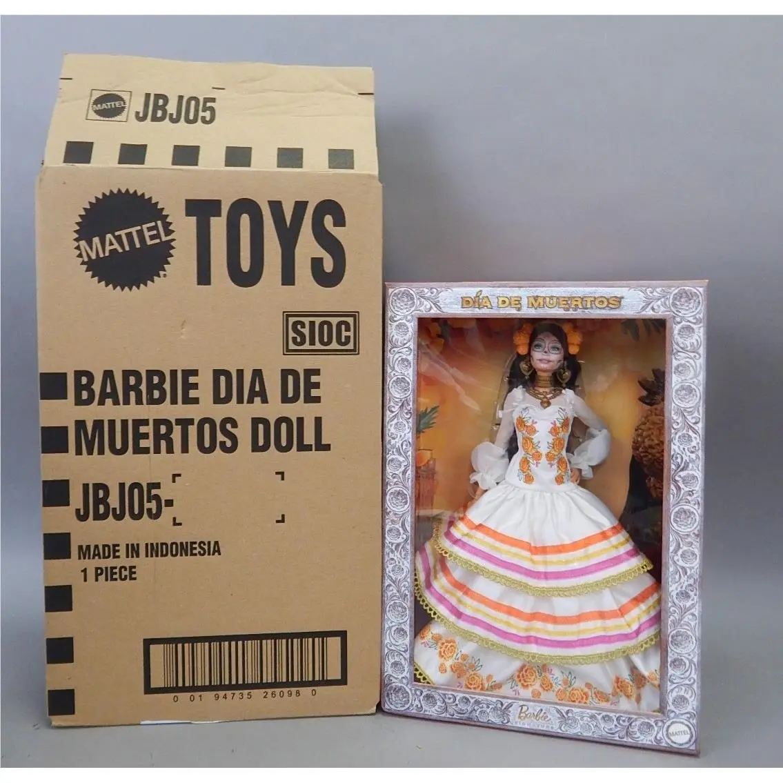 Mattel 2025 Barbie Dia De Muertos Day of The Dead Doll JBJ05 Nrfb