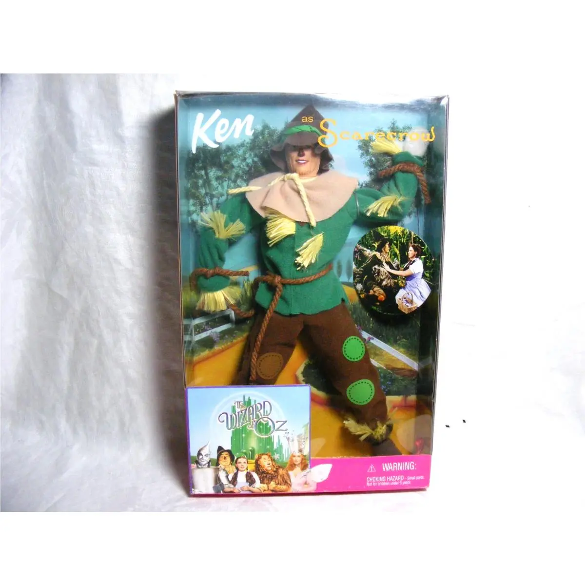 1999 Barbie Collectable Ken as Scarecrow The Wizard of Oz Mattel 25816 G-1