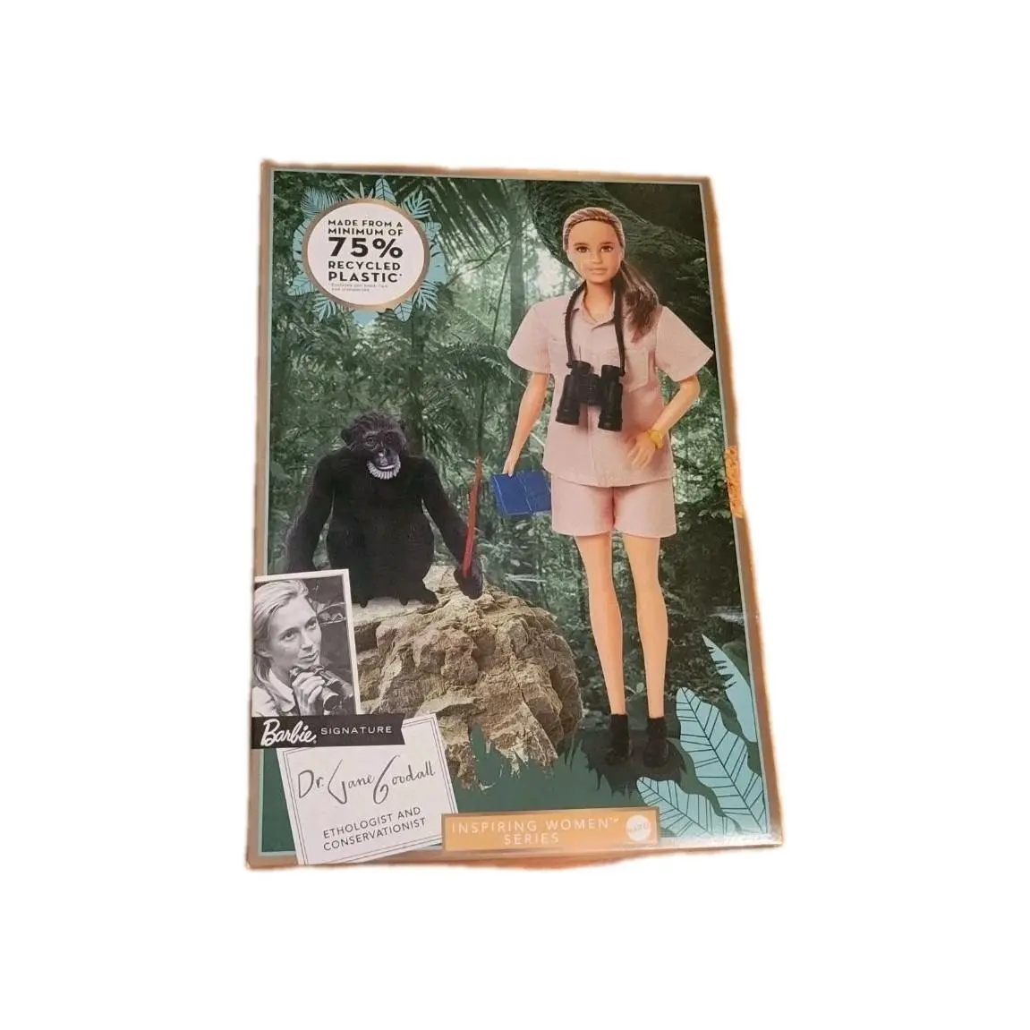 Jane Goodall Barbie Inspiring Women Doll Mattel