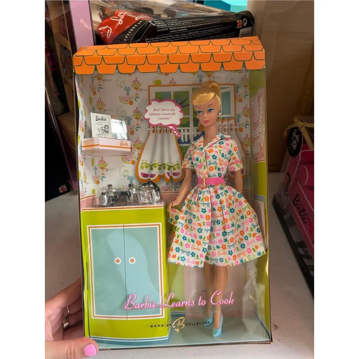 Barbie Learns To Cook Gold Label Repro Collector Doll Mattel K9141