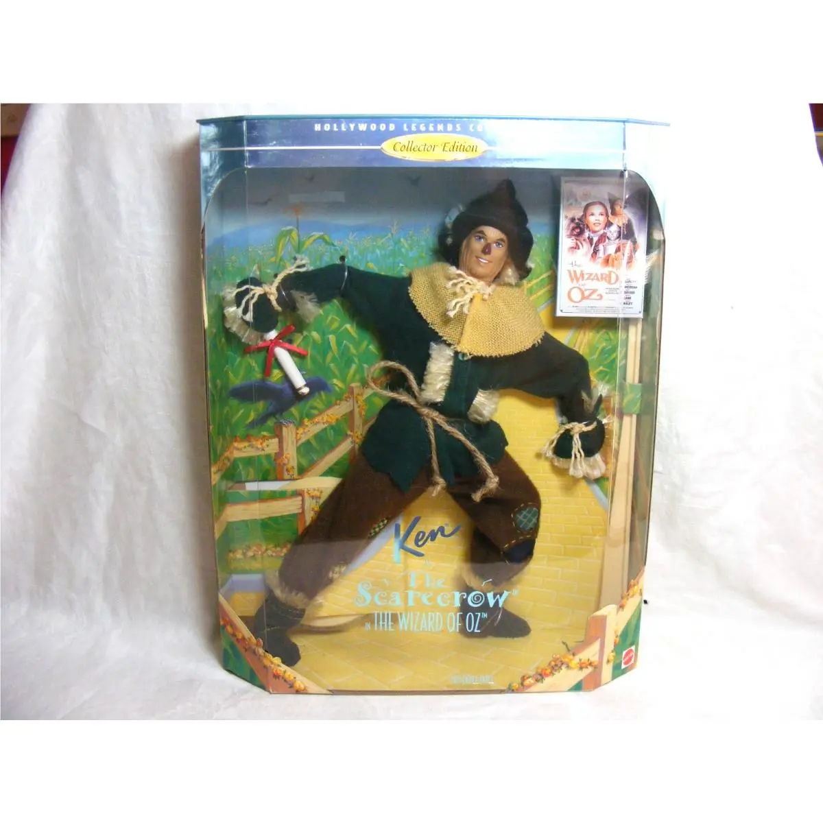 1996 Barbie Collectable Ken as The Scarecrow Wizard of Oz Hollywood Legends Ed