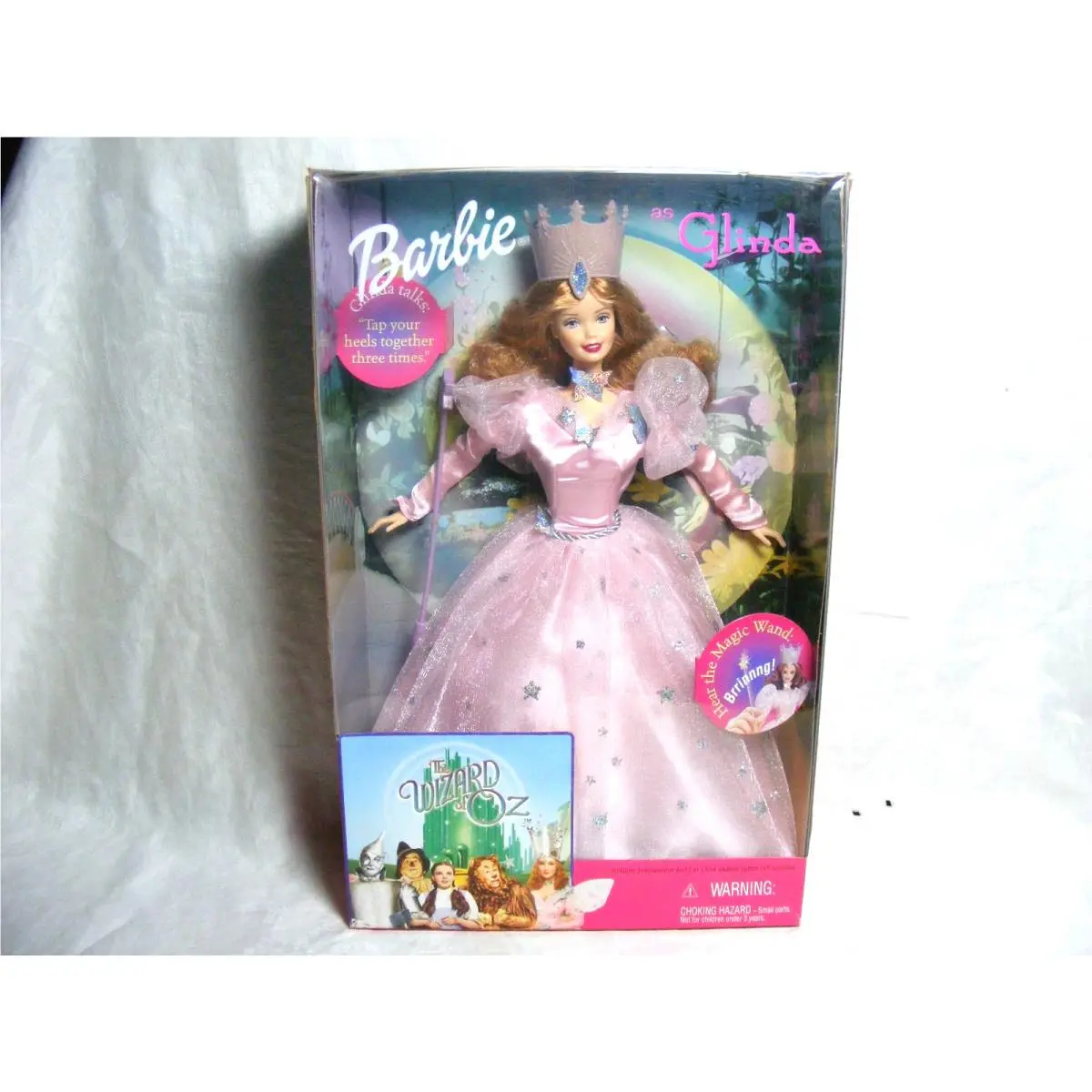 1999 Barbie Collectable Barbie as Glenda The White Witch The Wizard of Oz G-1