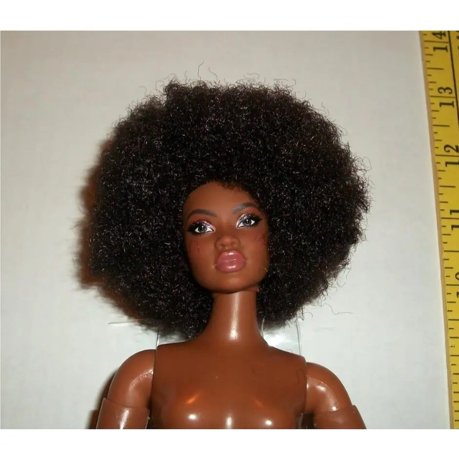 Mattel Nude From Box Barbie AA The Looks 2 Poseable Curvy Mattel Doll A41