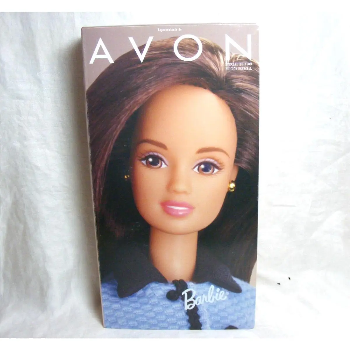 1998 Barbie Collectable Avon Representative Special Edition Mattel 22204 F-1