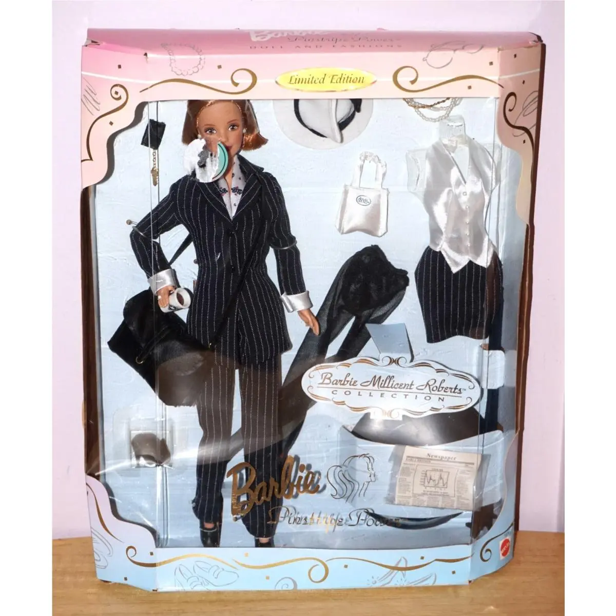 Barbie Millicent Roberts Pinstripe Power Doll Extra Fashion Limited Edition