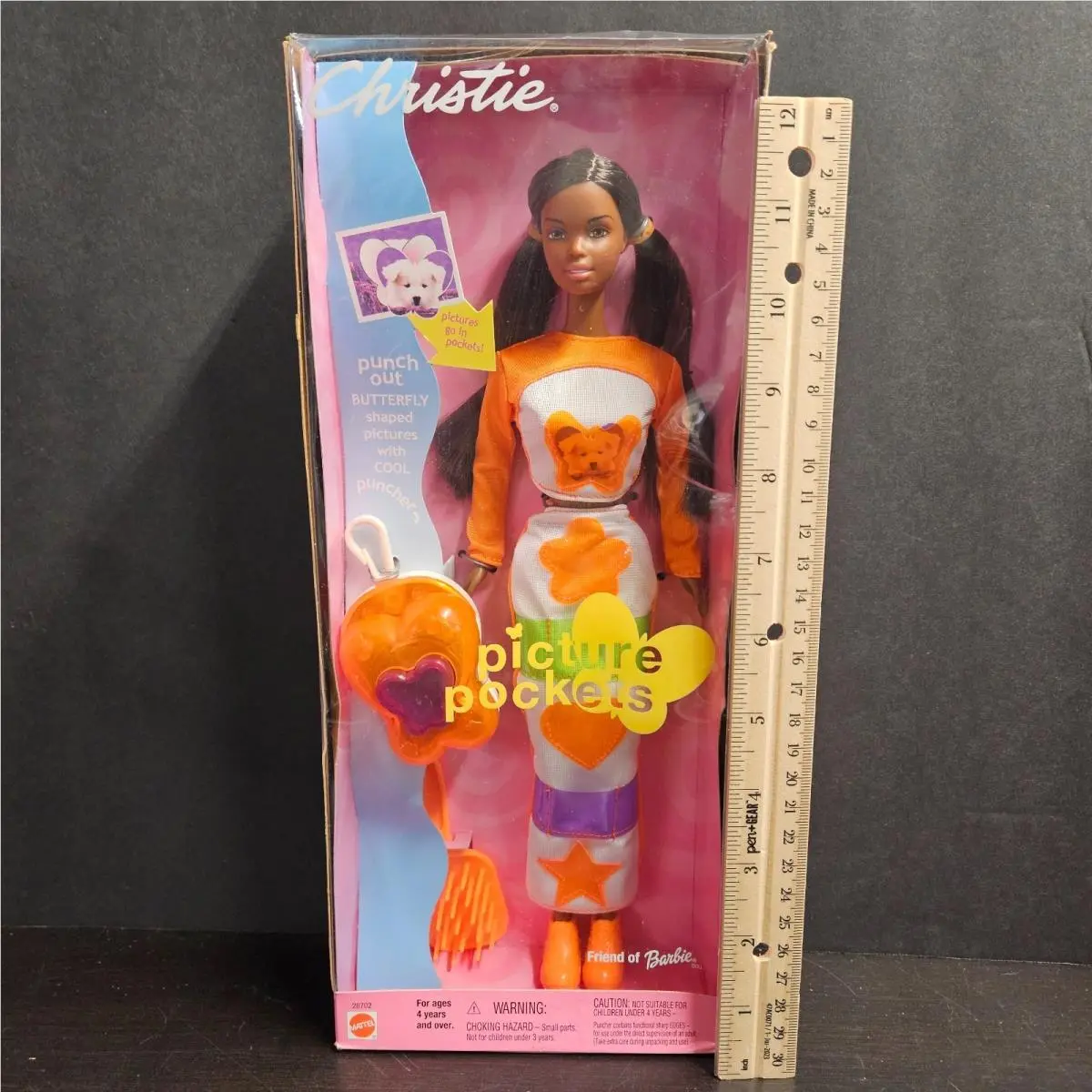 Barbie Picture Pockets Christie African American Friend 28702 Vintage 2000