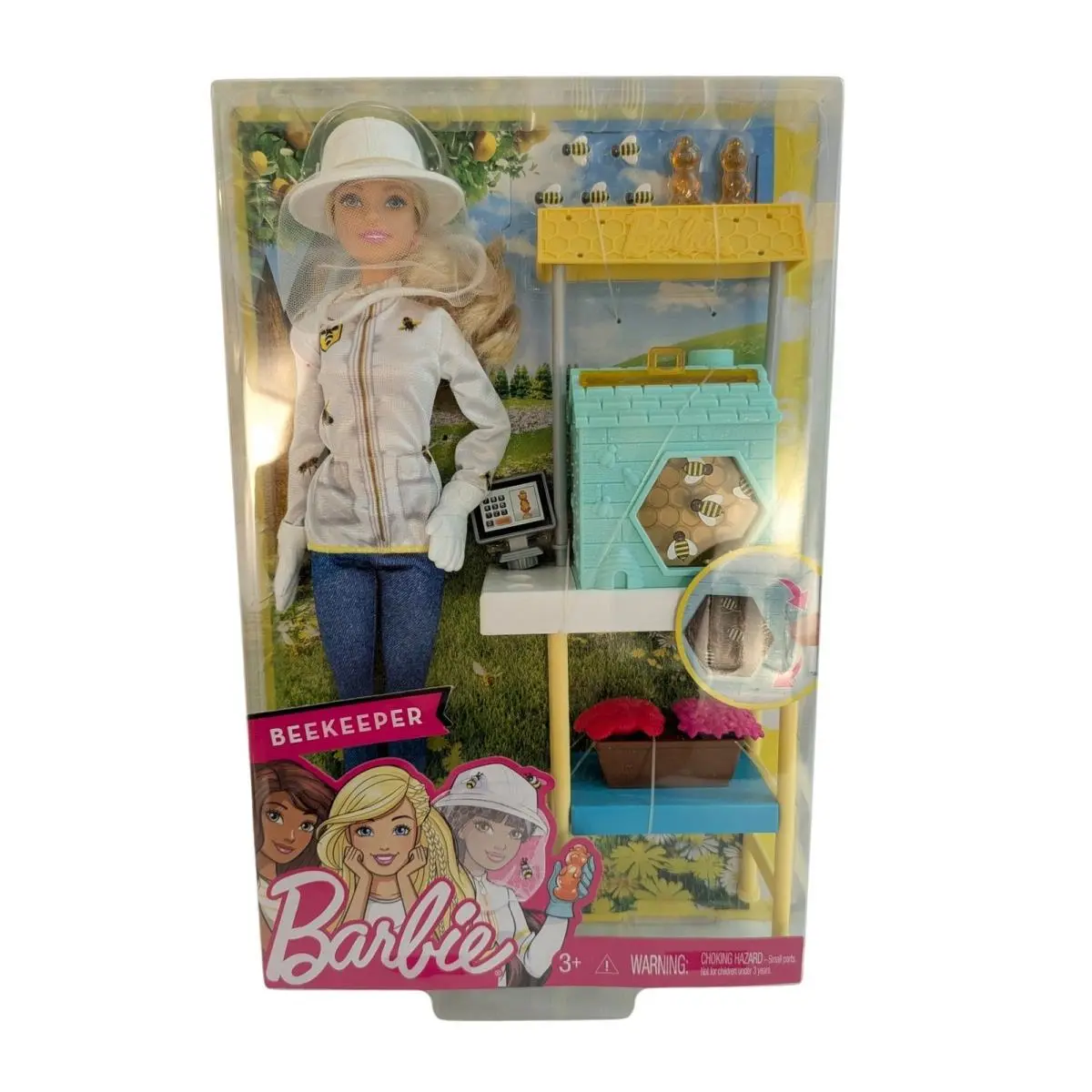 Barbie Beekeeper Career Doll Playset Beehive and Accessories Nrfb Stem Collector