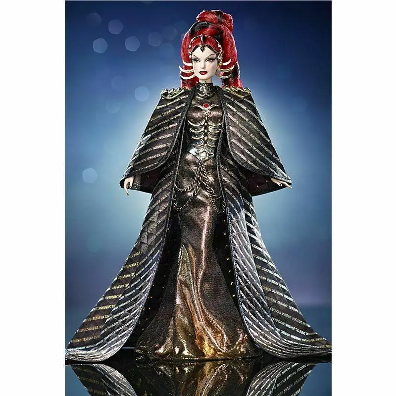 Barbie Queen of The Constellations Gold Goddess Mermaid Face Shipper X8264
