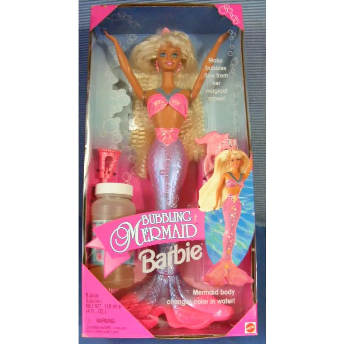 Vintage Bubling Mermaid Barbie