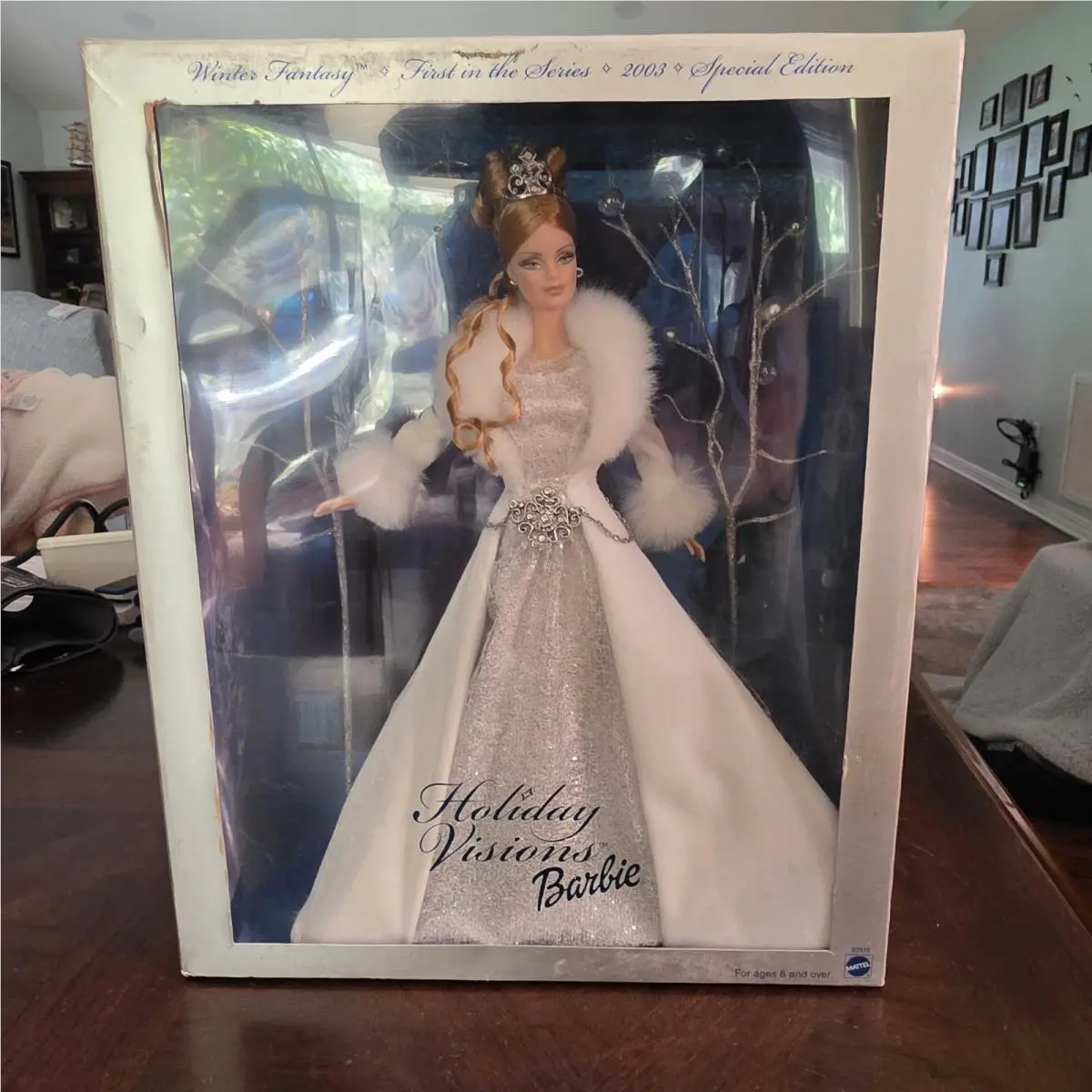 Mattel Barbie 2003 Winter Fantasy 1st in Series Holiday Visions Barbie Doll