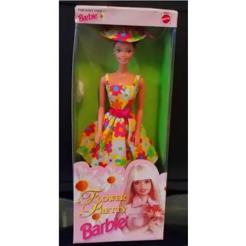 1999 Flower Pretty Brunette Barbie Richwell Philippines Foreign Superstar Rare